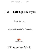 I Will Lift Up My Eyes SATB choral sheet music cover